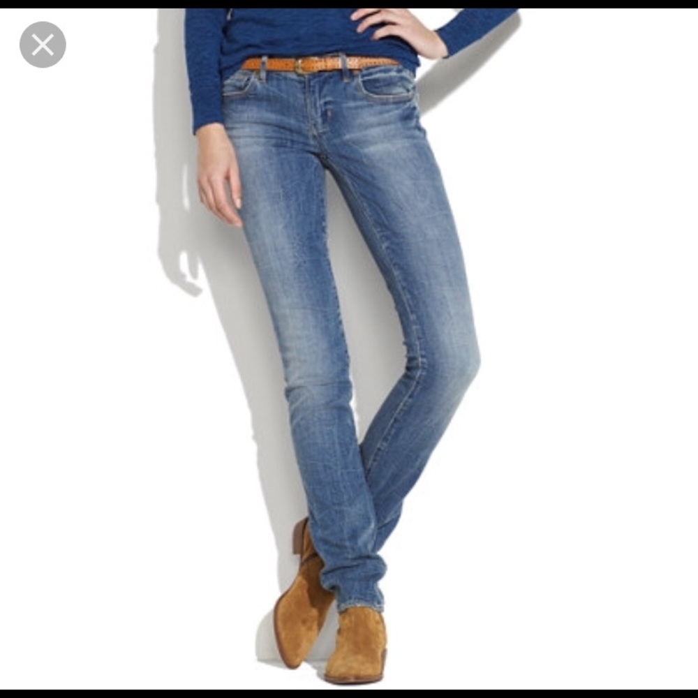 Madewell Rail Straight 32x34 Jeans